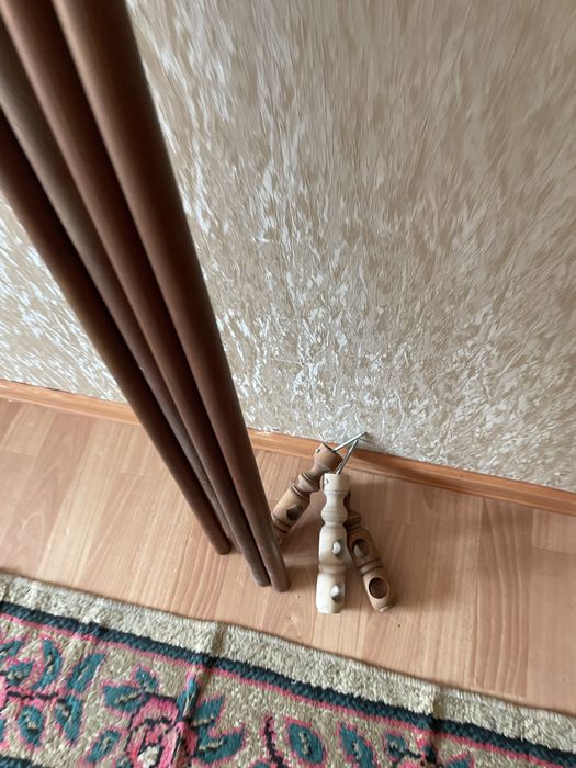 Гардина деревянная