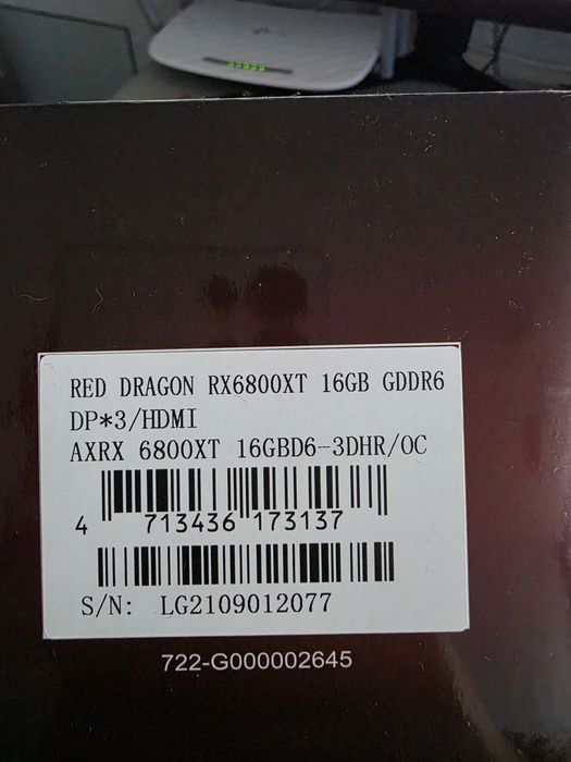 Видео карта Powercolor RX6800XT 16GB