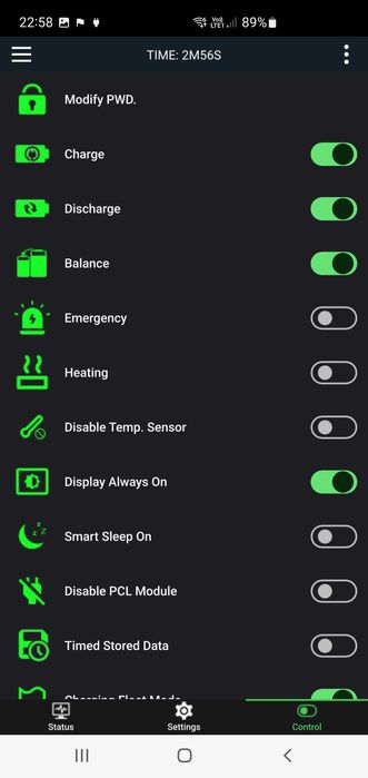 JK Bms V19 comunicare - 2A 200A desc PB2A16S20P - versiunea V19