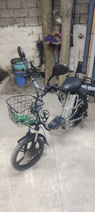 электровелосипед из  России 2акб