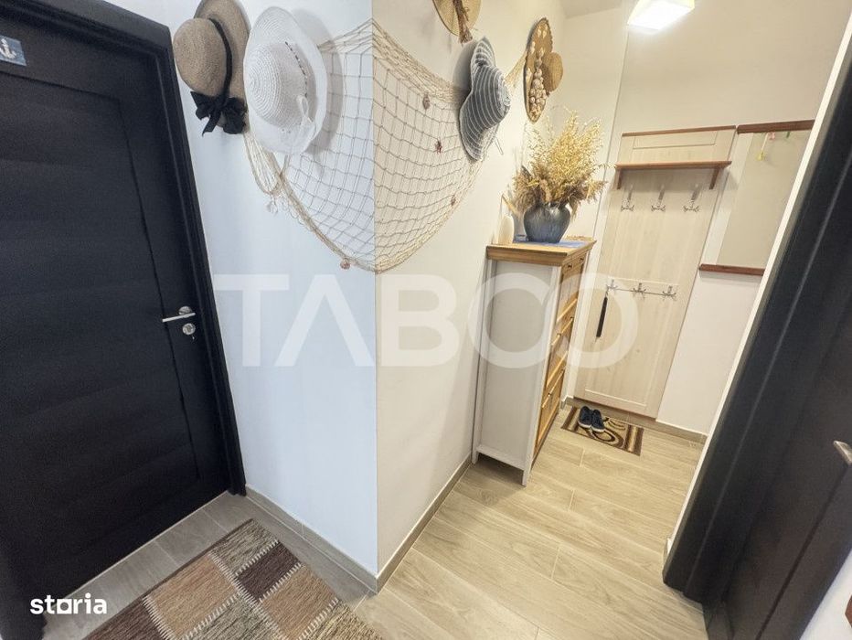 Apartament mobilat si utilat cu 3 camere 2 bai 62 mpu Doamna Stanca