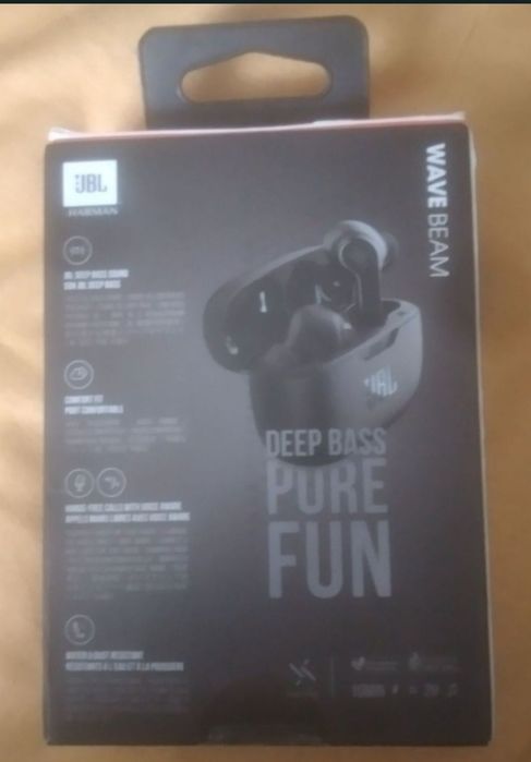 Căști audio in-ear JBL Wave Beam sigilate
