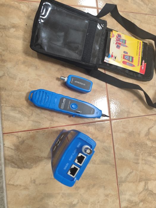 NF-308 Tester digital pentru rețea / cabluri UTP