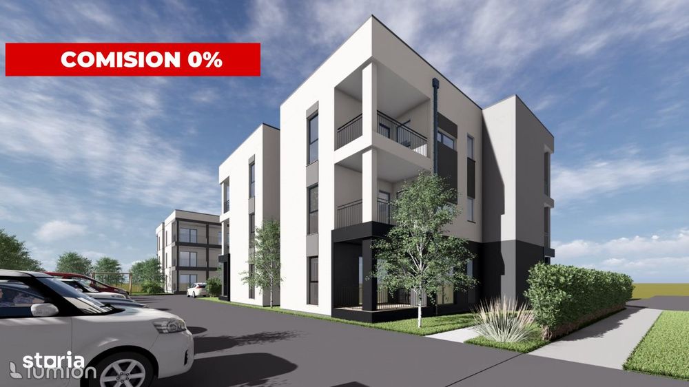 Comision 0% Apartament cu 2 camere si  terasa de 17 mp - Bucovat