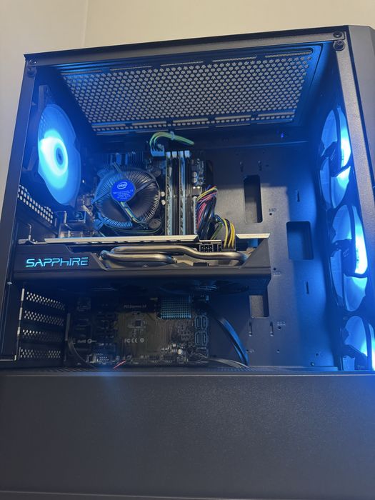 Геймърски компютър i5-4590, 8GB, RX570