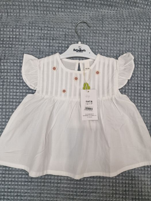 Белое платье хлопок