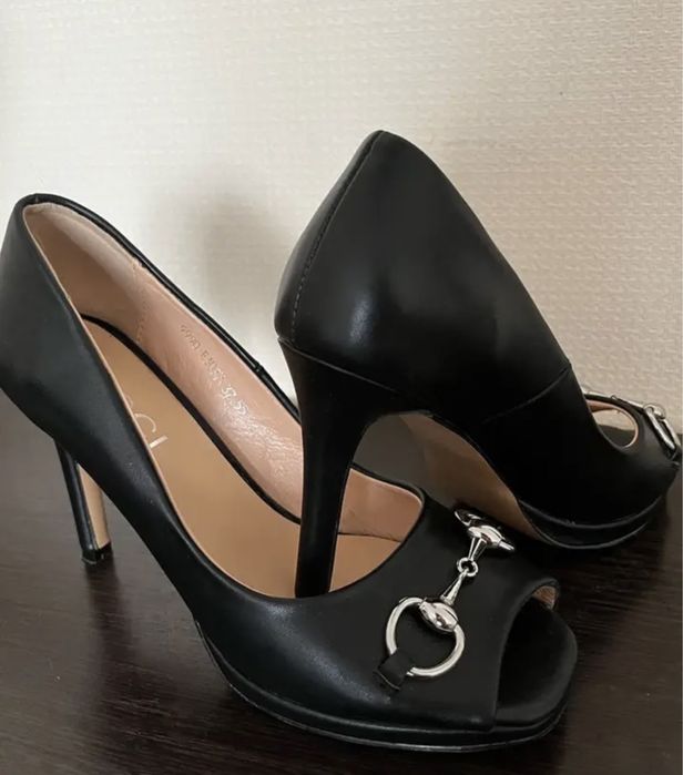 Туфли кожа гуччи