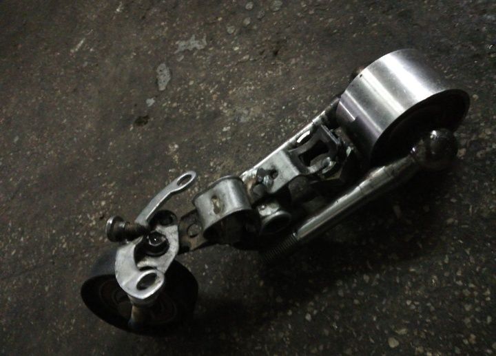 Мотоцикл самоделка из метала