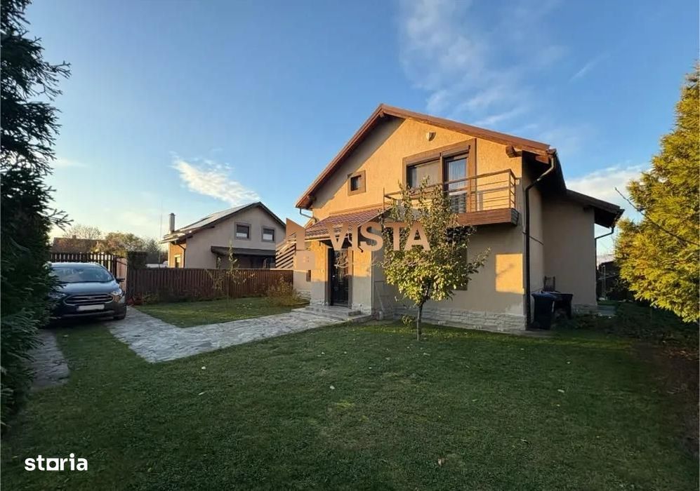 Casa utilata si mobilata pe structura metalica in Stupini, Brasov
