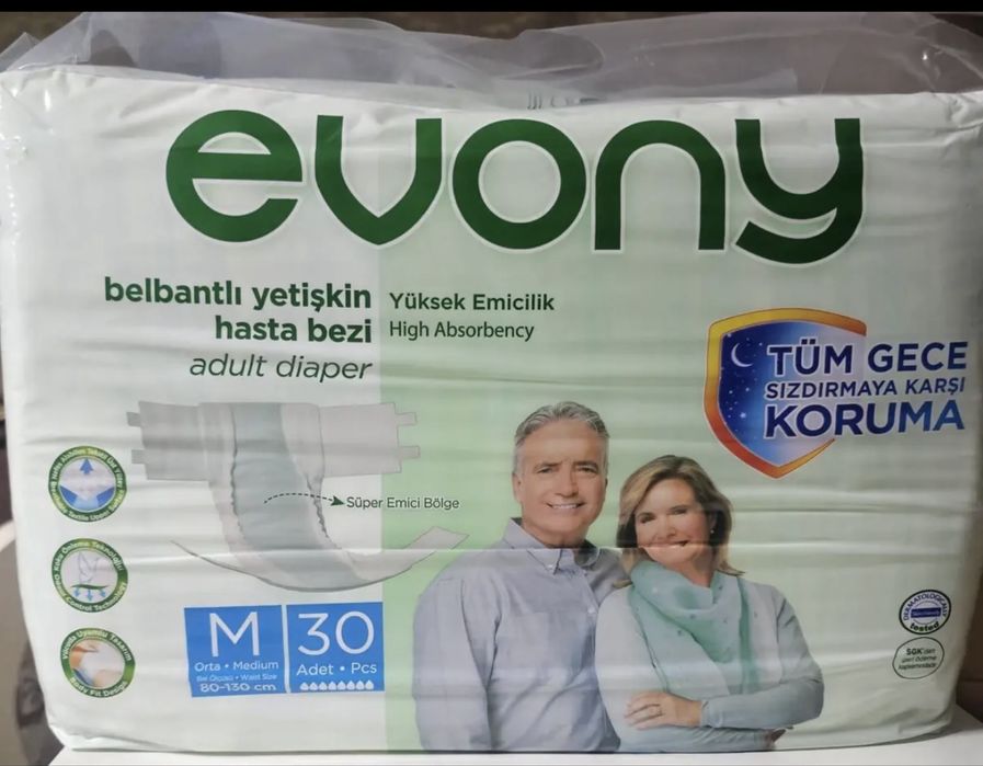 Evony подгузники для взрослых Medium 30 шт.
