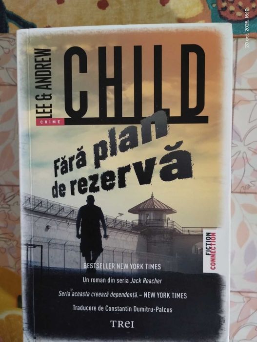 Vand pachet de 5 carti de Lee Child 120 lei