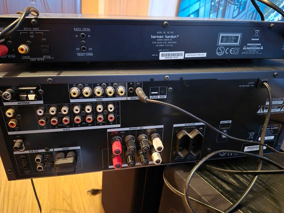 Harman Kardon усилвател и диск