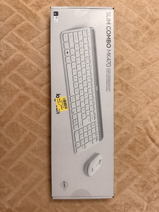 Logitech M470 Combo Kit alb