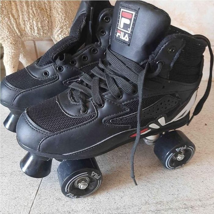 patine fila gift black