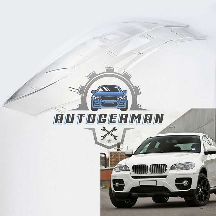 Капаци фарове BMW X5 Series E70 (07-14) стъкло фар крушки БМВ Х5 Серия Е70 xenon