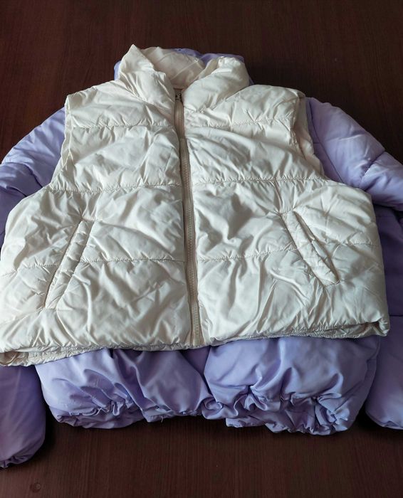 Сет пухено яке Cropp + грейка
