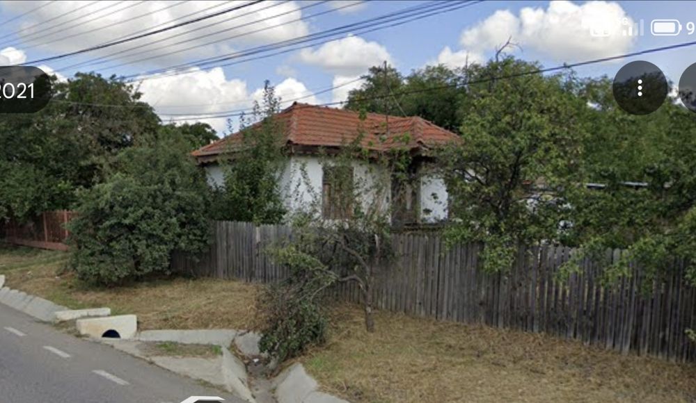 Teren cu casă bătrânească de vânzare Topliceni