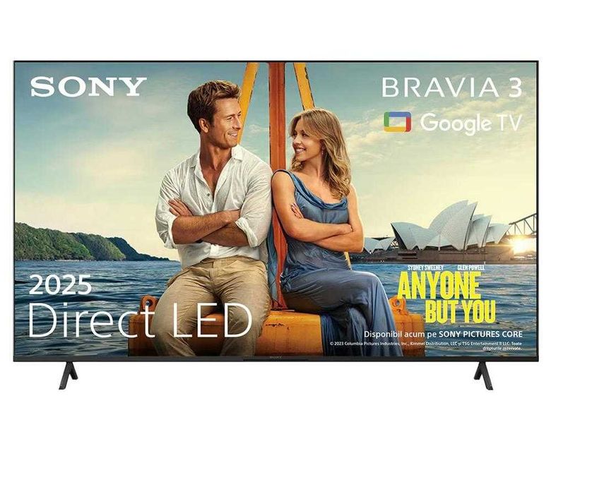Vând Televizor Smart SONY BRAVIA 3 (Model K43S35) – Ultra HD 4K, Google TV
