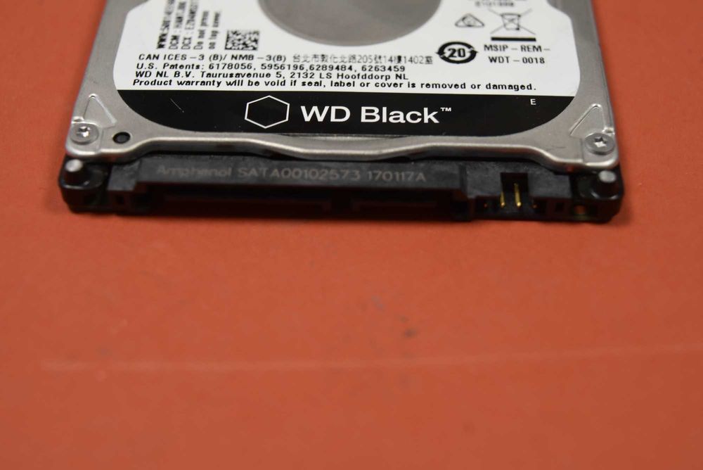 Твърд диск 500GB WD Black WD5000LPLX 2.5 инча - диск за лаптоп