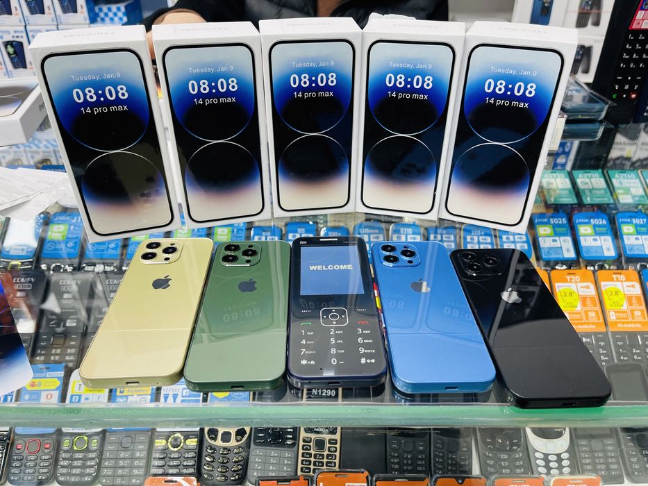 14 pro max knopkalik new madel