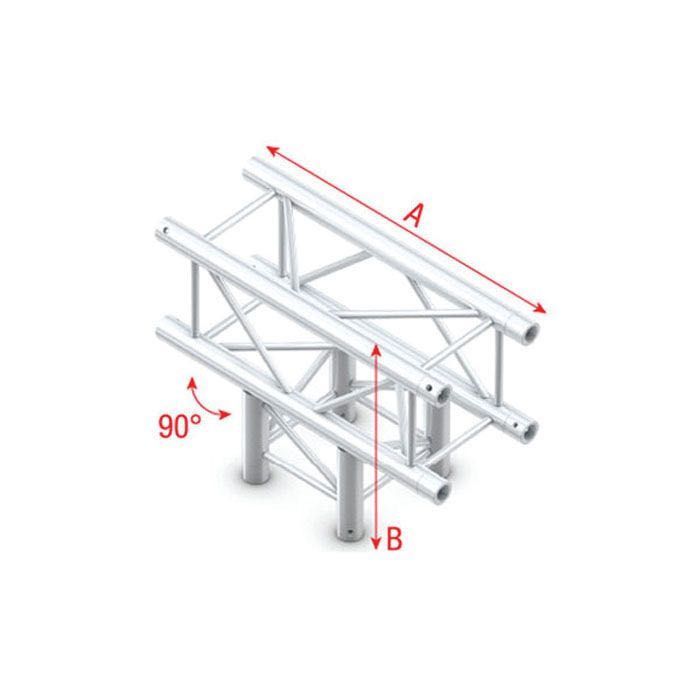 Milos truss global truss F34 50cm- 5m silver
