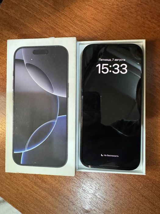 Iphone 16 pro 256g Black Titanium