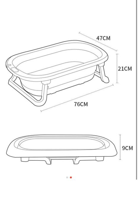Ванночка детская для малышей