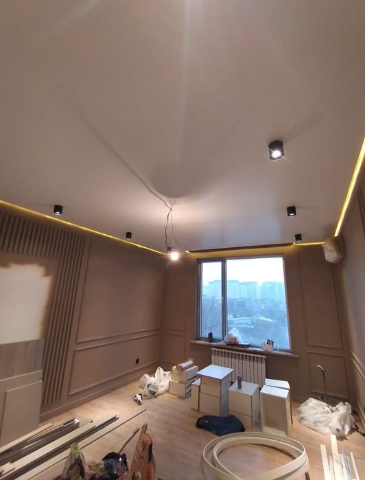 Натяжные потолки