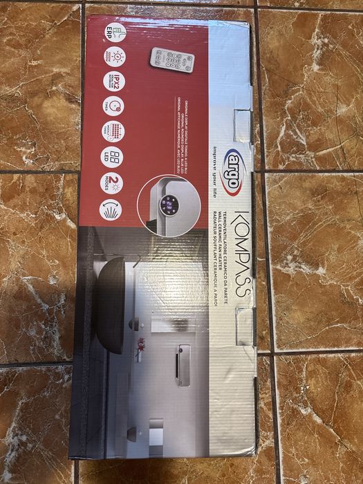 Aeroterma de perete cu rezistenta ceramica