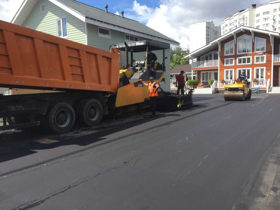 Асфальтирование Алматы, Укладка асфальта, Асфальт Укладка ...