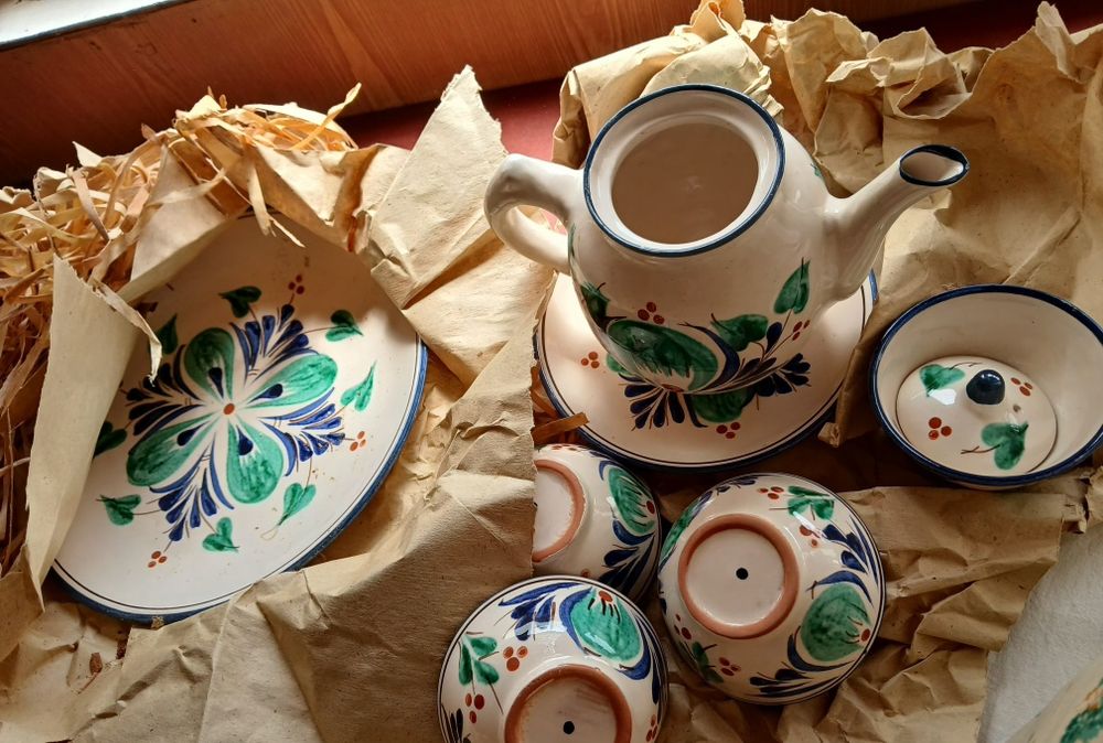 Риштанская  советская керамика.