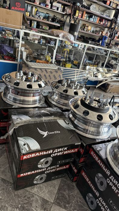 Хром диск газель GearZilla титанка газель кованый диск на газель