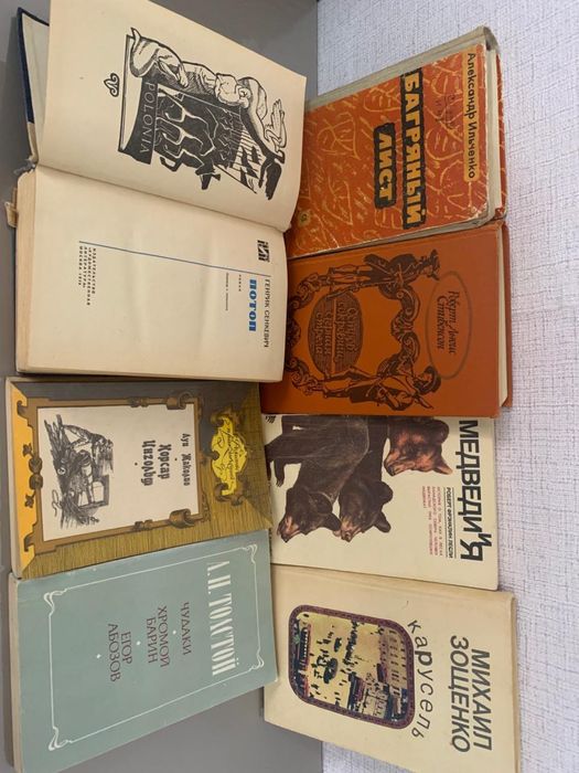 Книги  разного жанра
