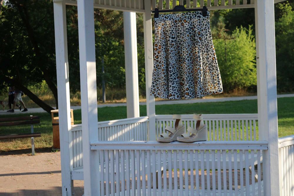 Пола в животински принт 36р.р.