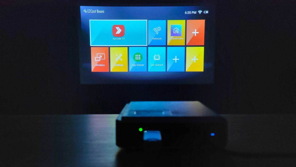 EZCast Beam J4a, A Mighty Wi-Fi Mobile Projector with Android 10