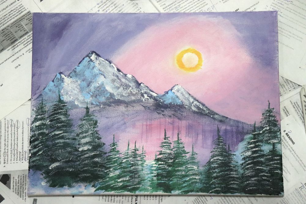 Картины акрилом