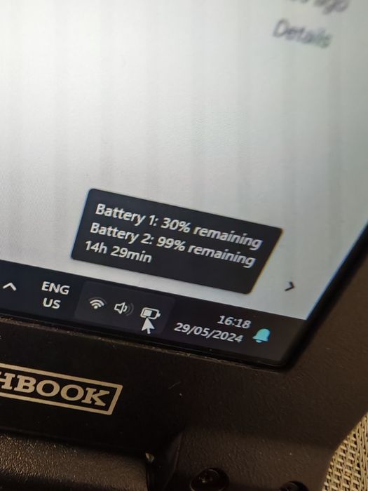 Ocazie ! Laptop Panasonic fz-55 Mk2 i7 11th Gen64GB 2Tb  NOU 0 ORE pt Service auto