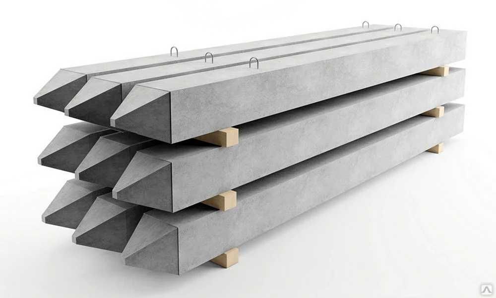 Товарный бетон, Балки, Колонны, Лотки, Бордюры, Ригели, Фундаменты