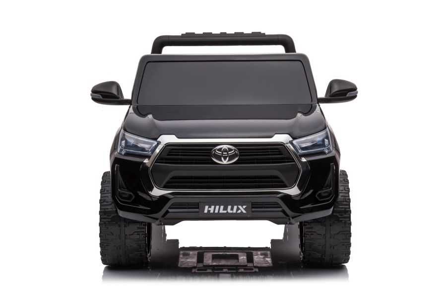 Masinuta electrica pentru 2 copii 4x4 Toyota Hilux 12V 14Ah, Black