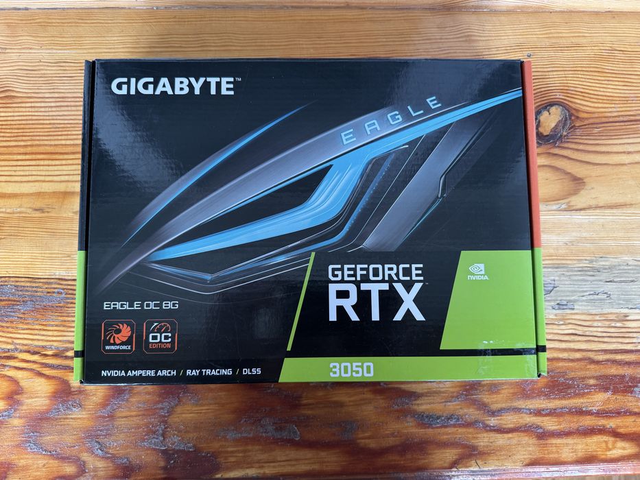 Видеокарта RTX 3050 gigabyte EAGLE OC