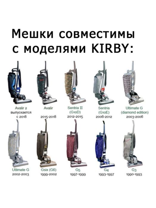 Kirby мешки оригинал 4500тг