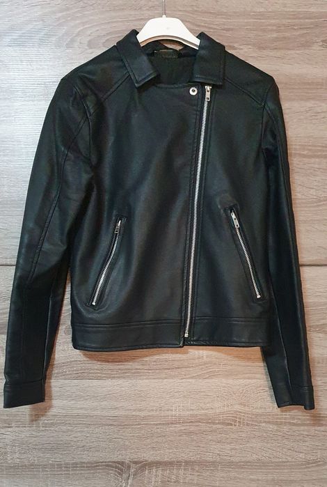 Черно яке от еко кожа