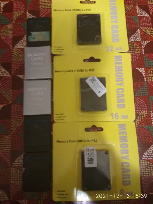 Карта памяти для приставки