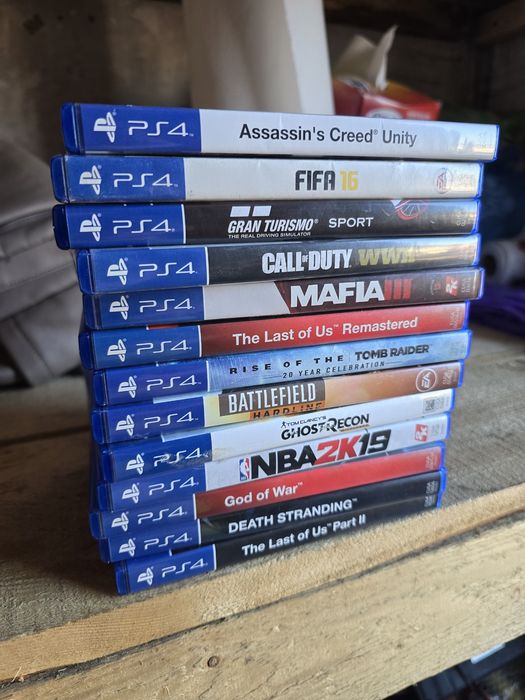 13 jocuri play station 4