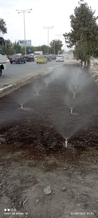 Avtopoliv sugʻorish tizimi taxlab beramiz