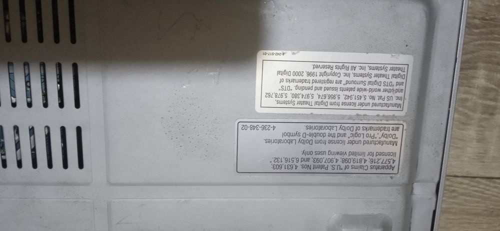 Dvd player с колонками (кинотеатр)