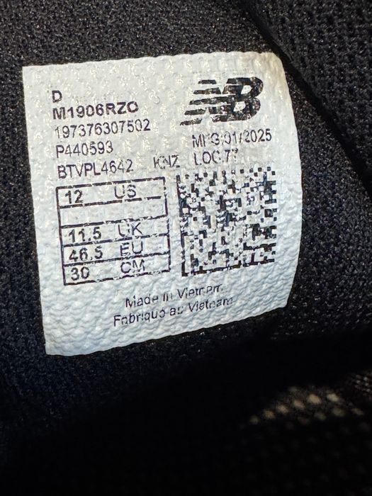 New Balance 1906r Sneakers Black Patent.