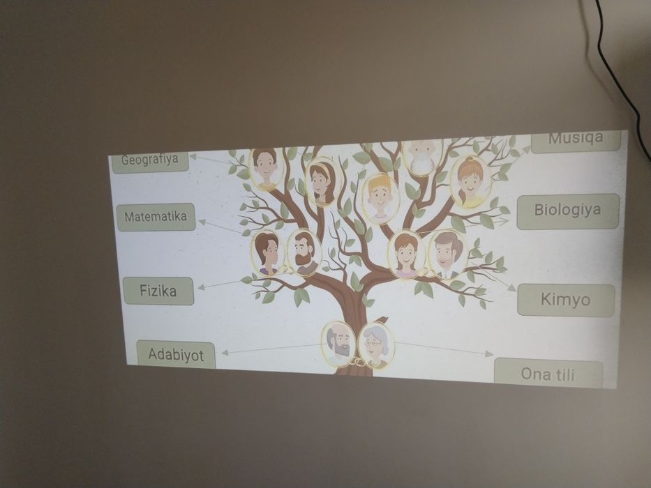 Proyektor. Media va Ta'lim uchun juda qulay