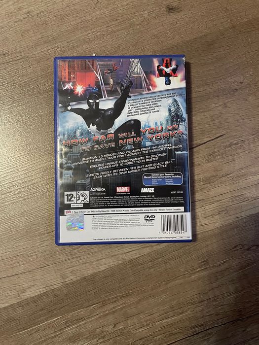 Spider - man web of shadows ps2