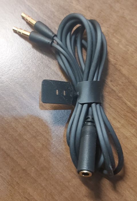 Adaptor jack 3,5mm stereo mama la 2X3,5mm stereo tata 23mm, 18323